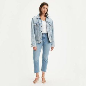 Levi's Women's 501 Stretch Cropped Jeans, Tango
